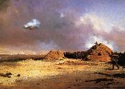 Conrad Wise Chapman Battery Simkins,Charleston,Feb 25.1864 Sweden oil painting artist